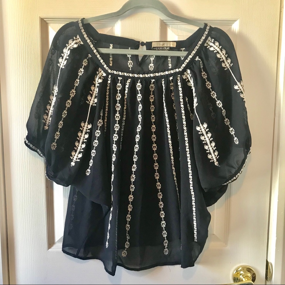 A Pea in the Pod maternity blouse
